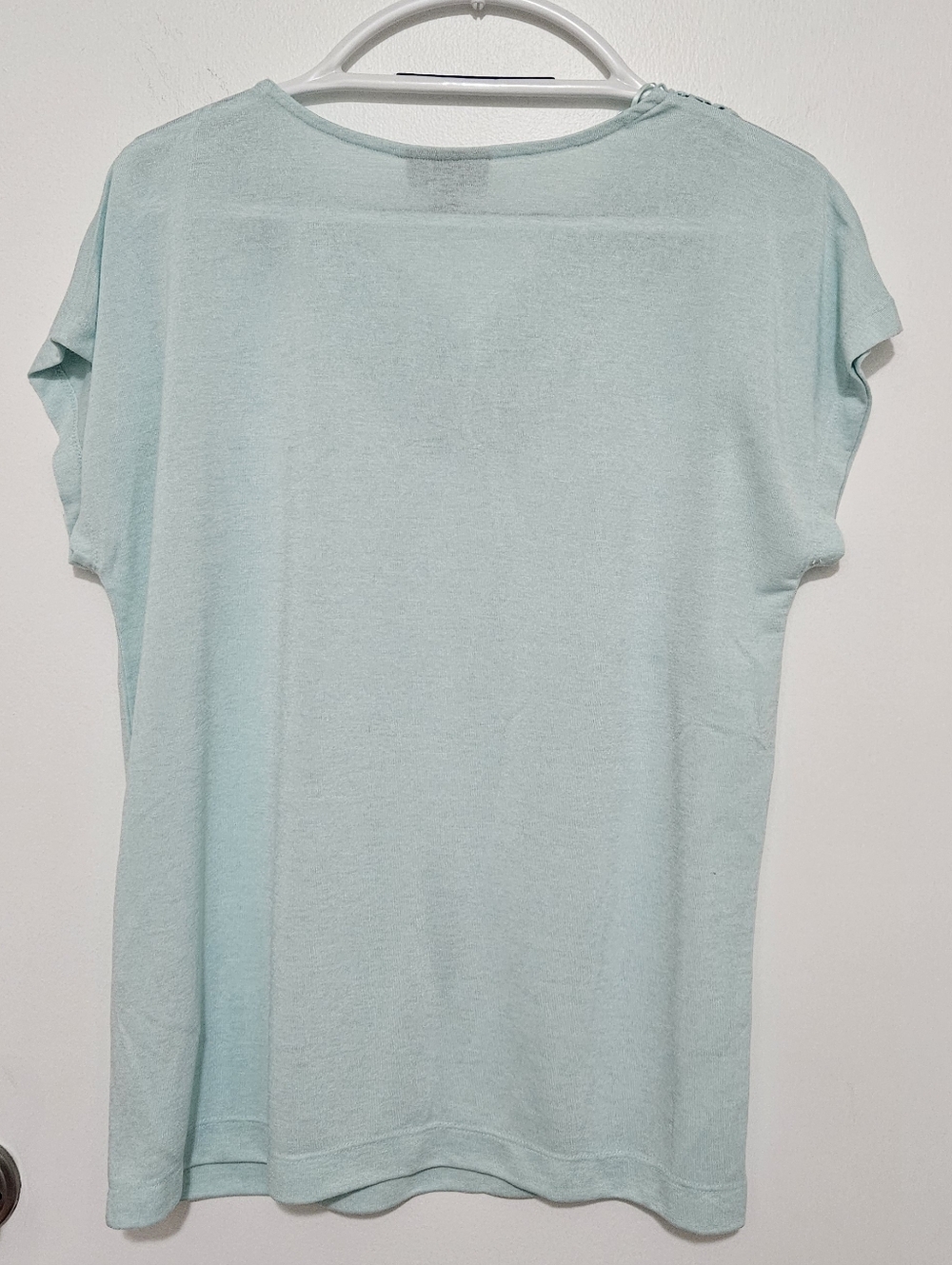 Style & Co. Lace-Trim V-Neck Tops Coral, Mint, White Set Of 3‎ Size Medium - Picture 5 of 9